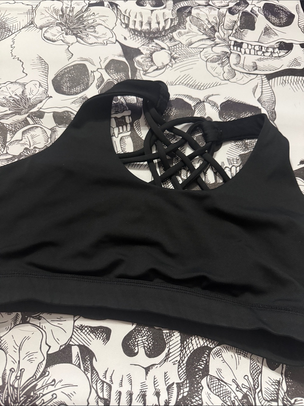 CVG Butterfly Back Med sports bra